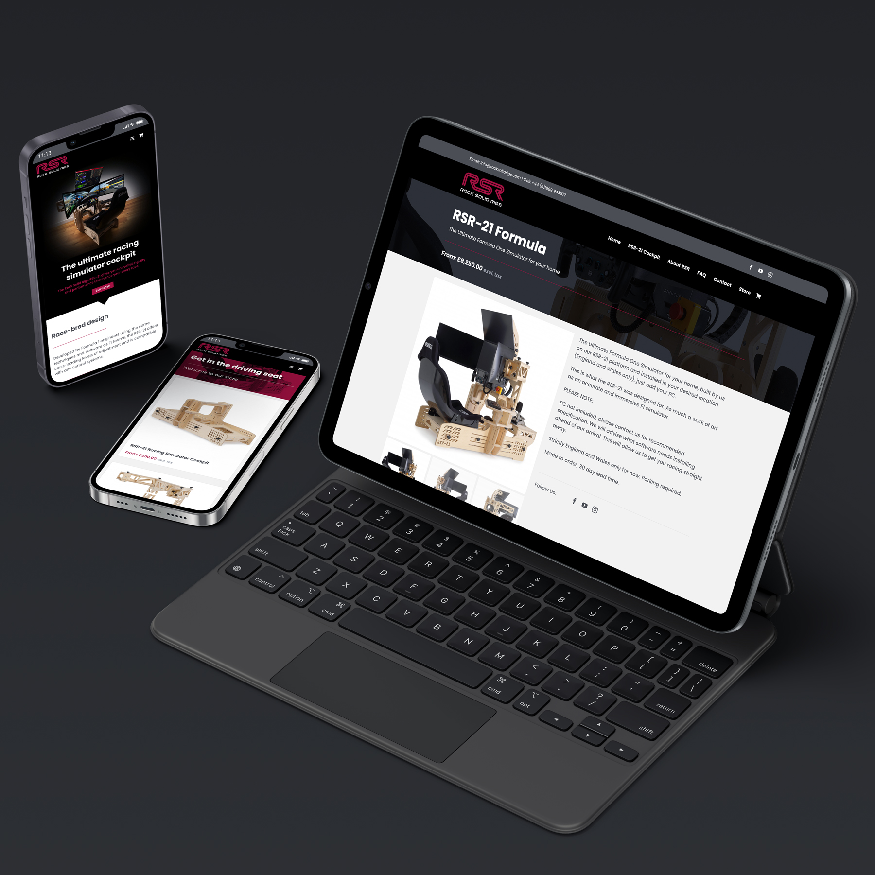 Website Design – Rock Solid Rigs Website Design - Rock Solid Rigs