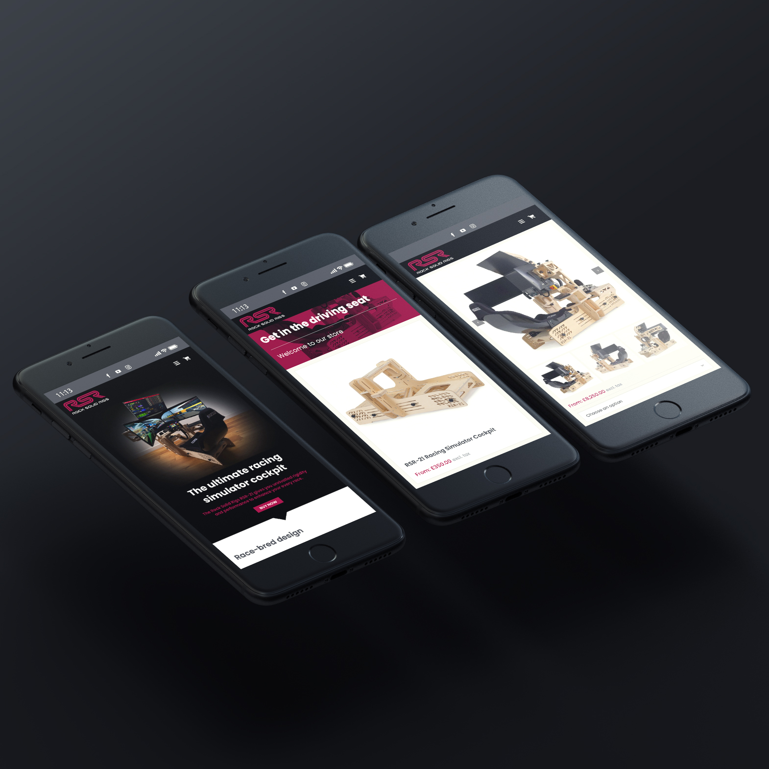 Website Design – Rock Solid Rigs Website Design - Rock Solid Rigs