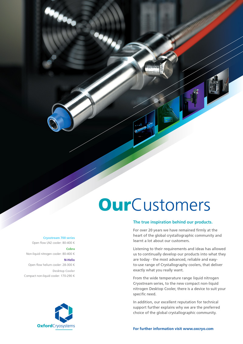 Advertising Design - Oxford Cryosystems