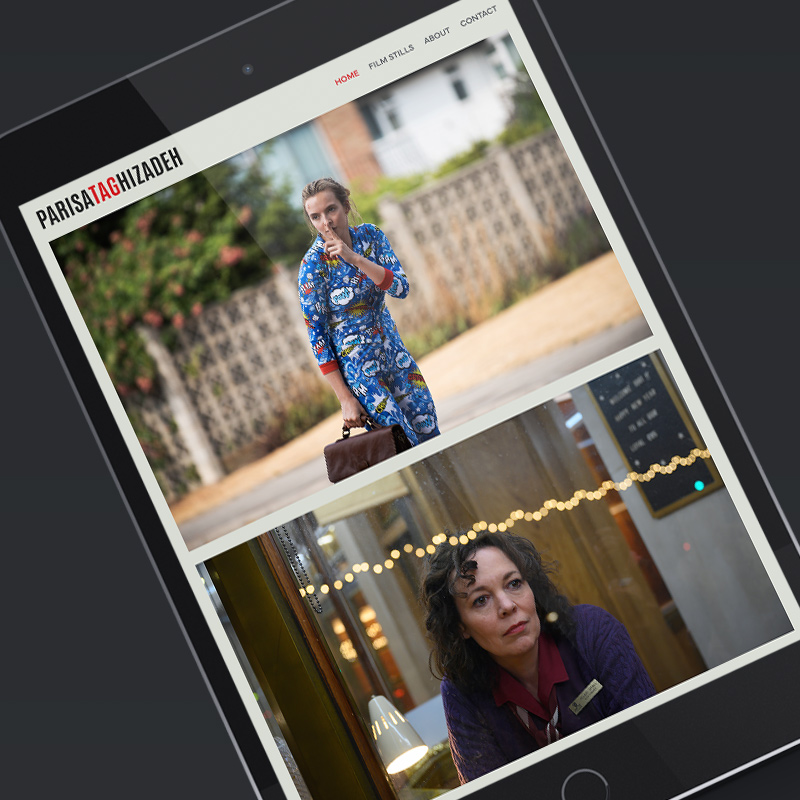 Website Design - Parisa Taghizadeh