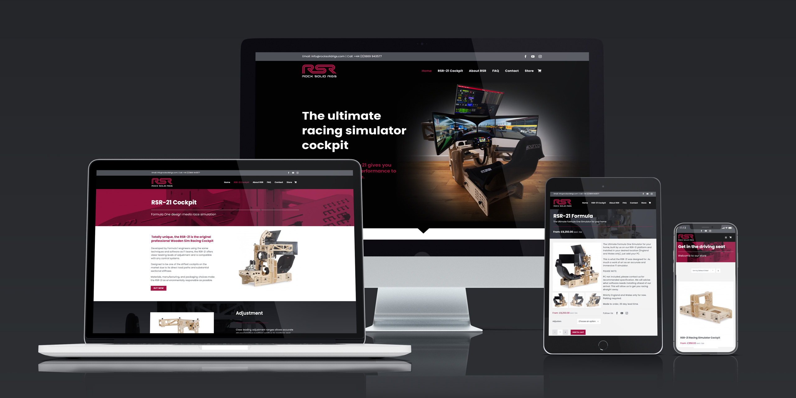 Website Design – Rock Solid Rigs Website Design - Rock Solid Rigs