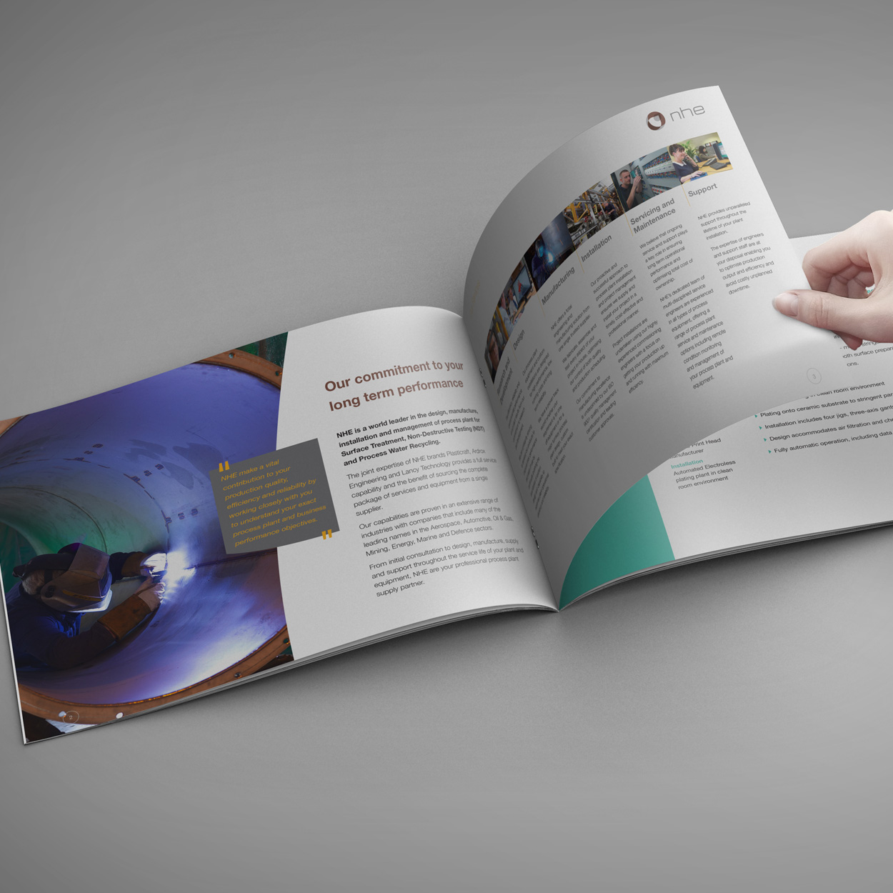 Brochure Design - NHE