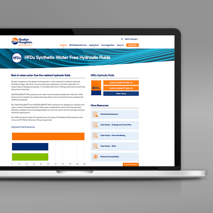 Website Design - Quaker Houghton