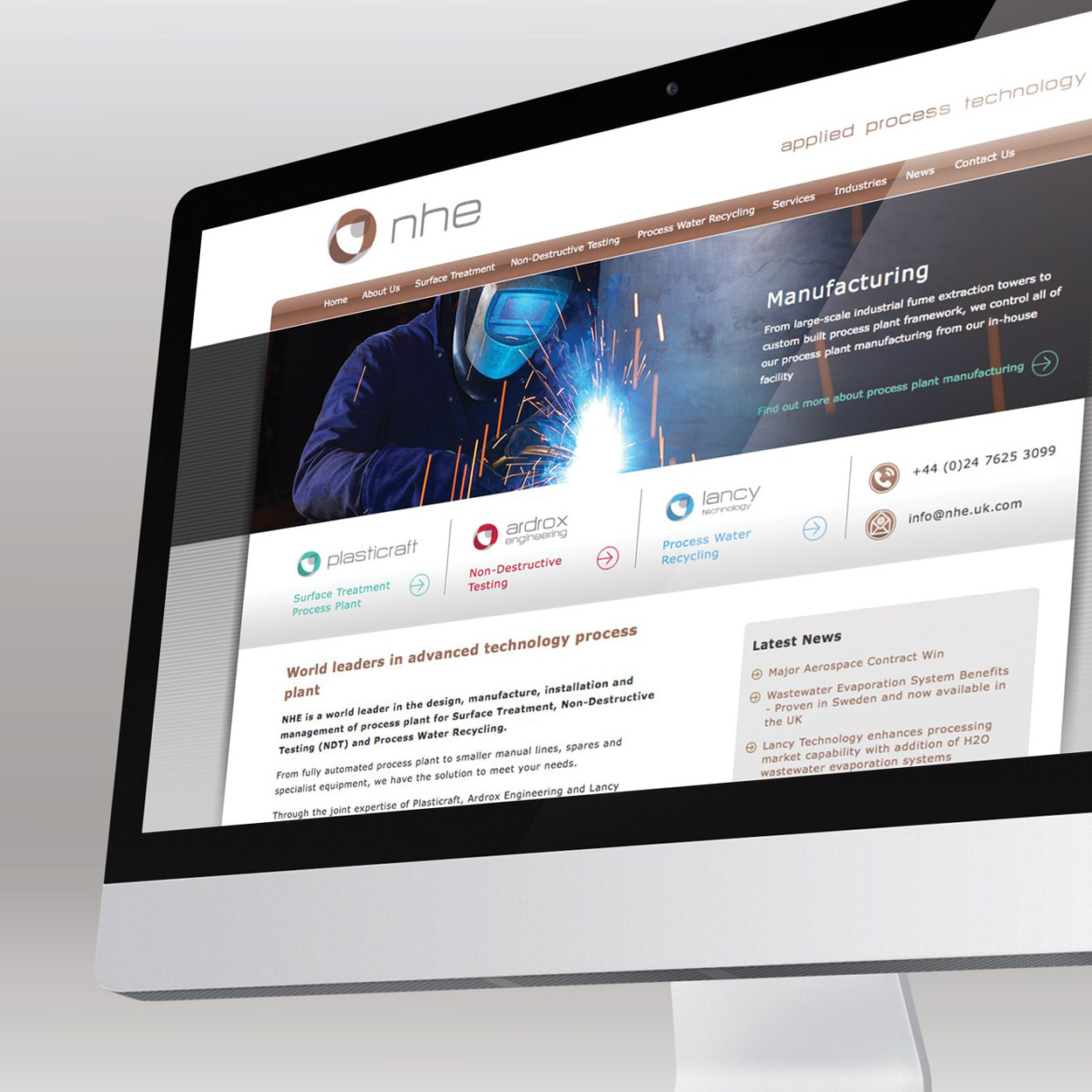 Website Design - NHE