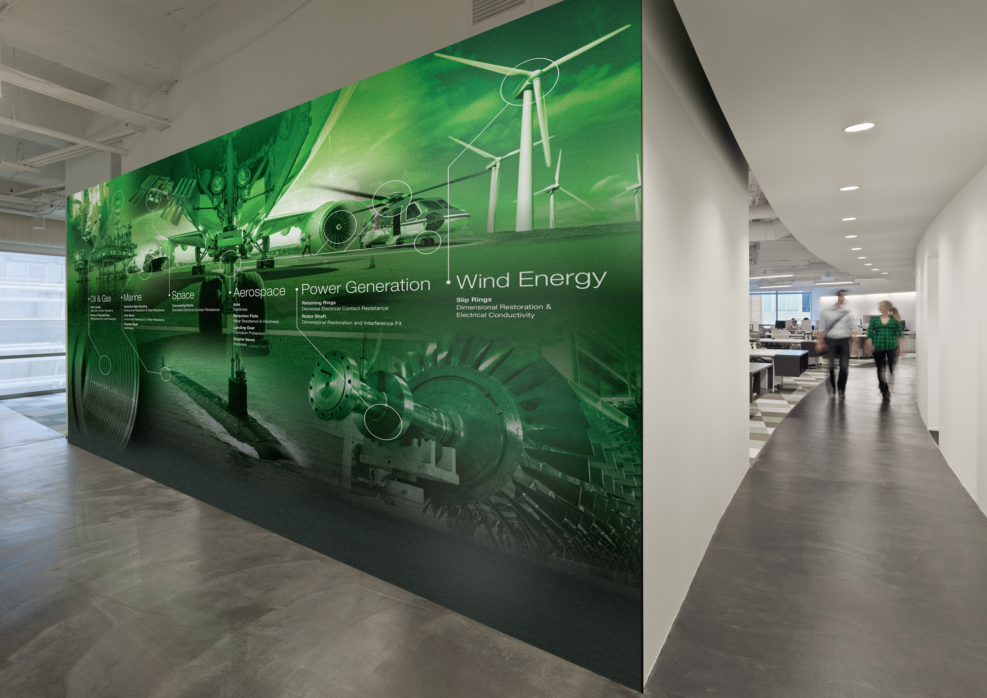 Office Wall Display Design - Sifco ASC