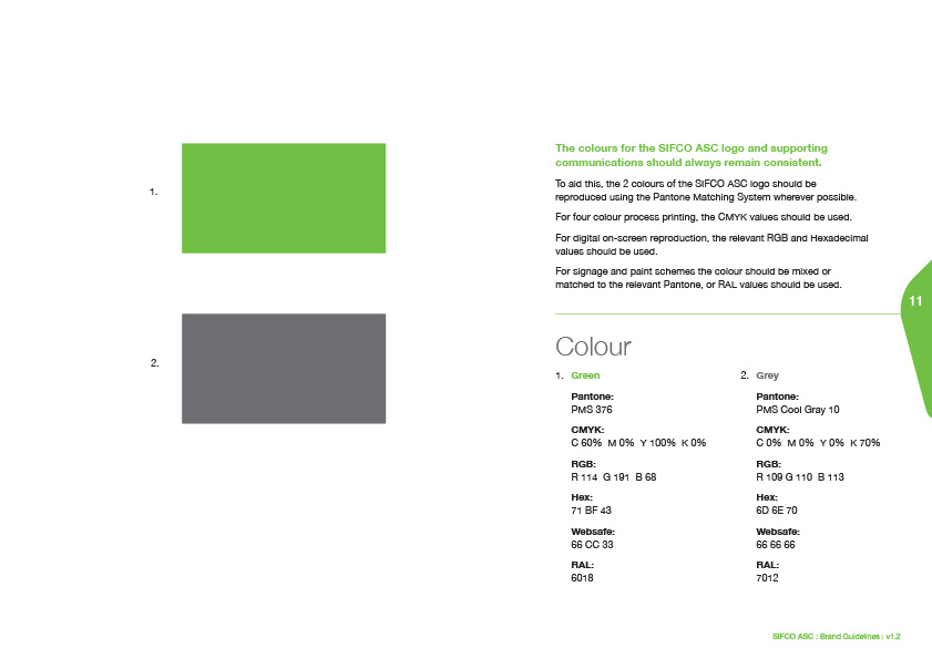 Brand Guidelines - Sifco ASC
