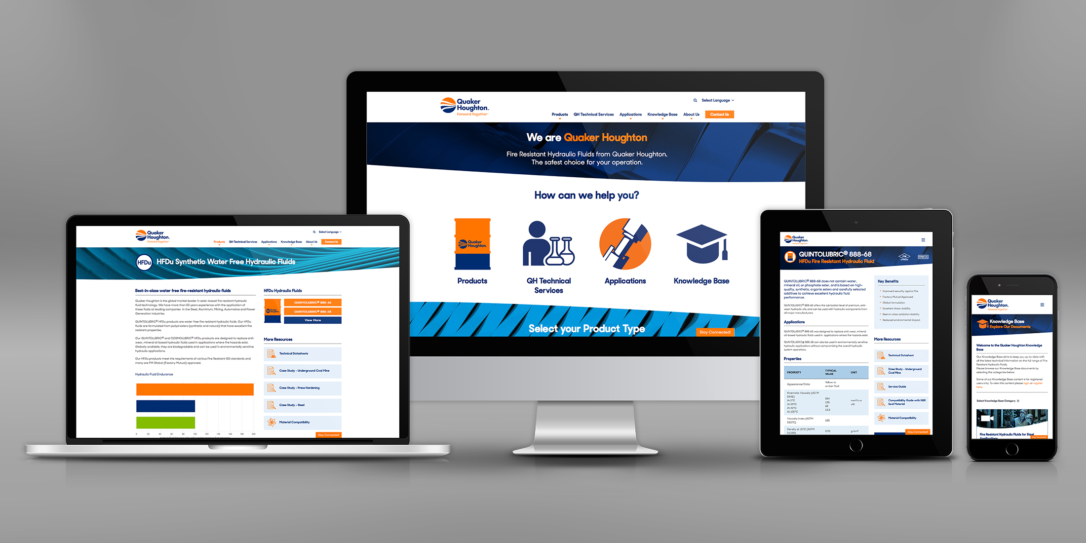 Website Design - Quaker Houghton